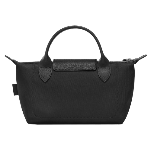 Le Pliage Energy Pouch , Black - Recycled canvas - View 3 of  5