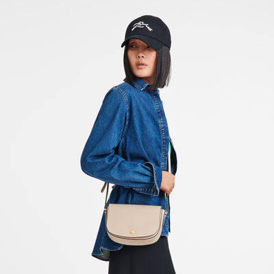 Épure S Crossbody bag , Paper - Leather