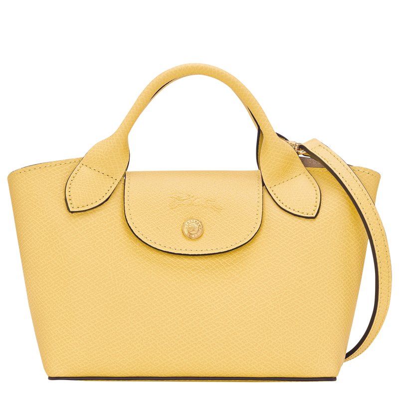 Épure XS Tote bag , Yellow Chick - Leather  - View 1 of  6