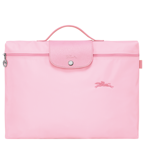 Le Pliage Green S Briefcase , Pink - Recycled canvas - View 1 of  6