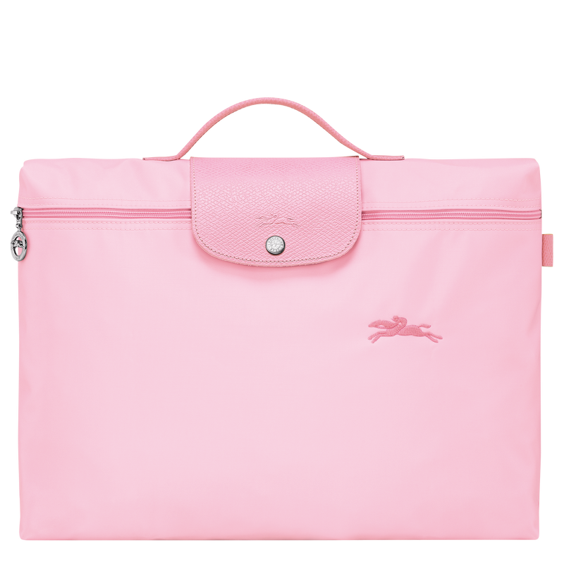 Le Pliage Green S Briefcase , Pink - Recycled canvas  - View 1 of  6