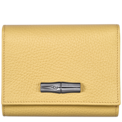 Roseau Essential Wallet , Wheat - Leather