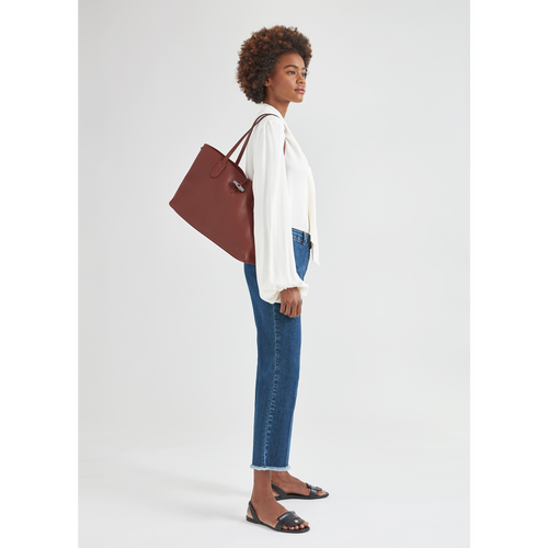 Roseau Essential L Tote bag Sienna Leather Longchamp TH