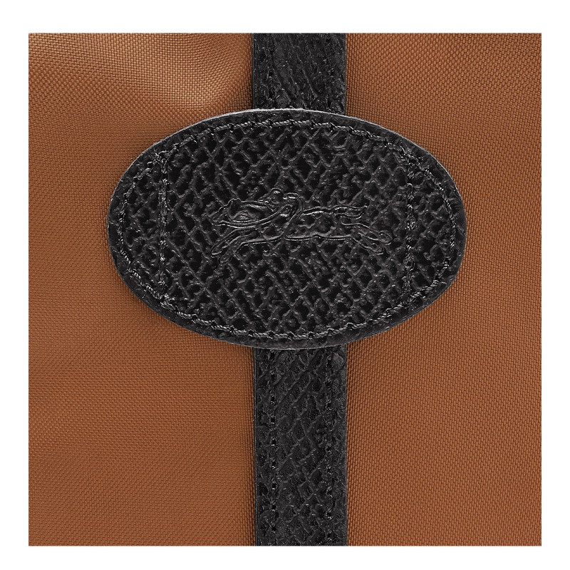 Le Slouchy M Hobo bag , Cognac - Canvas  - View 6 of  6