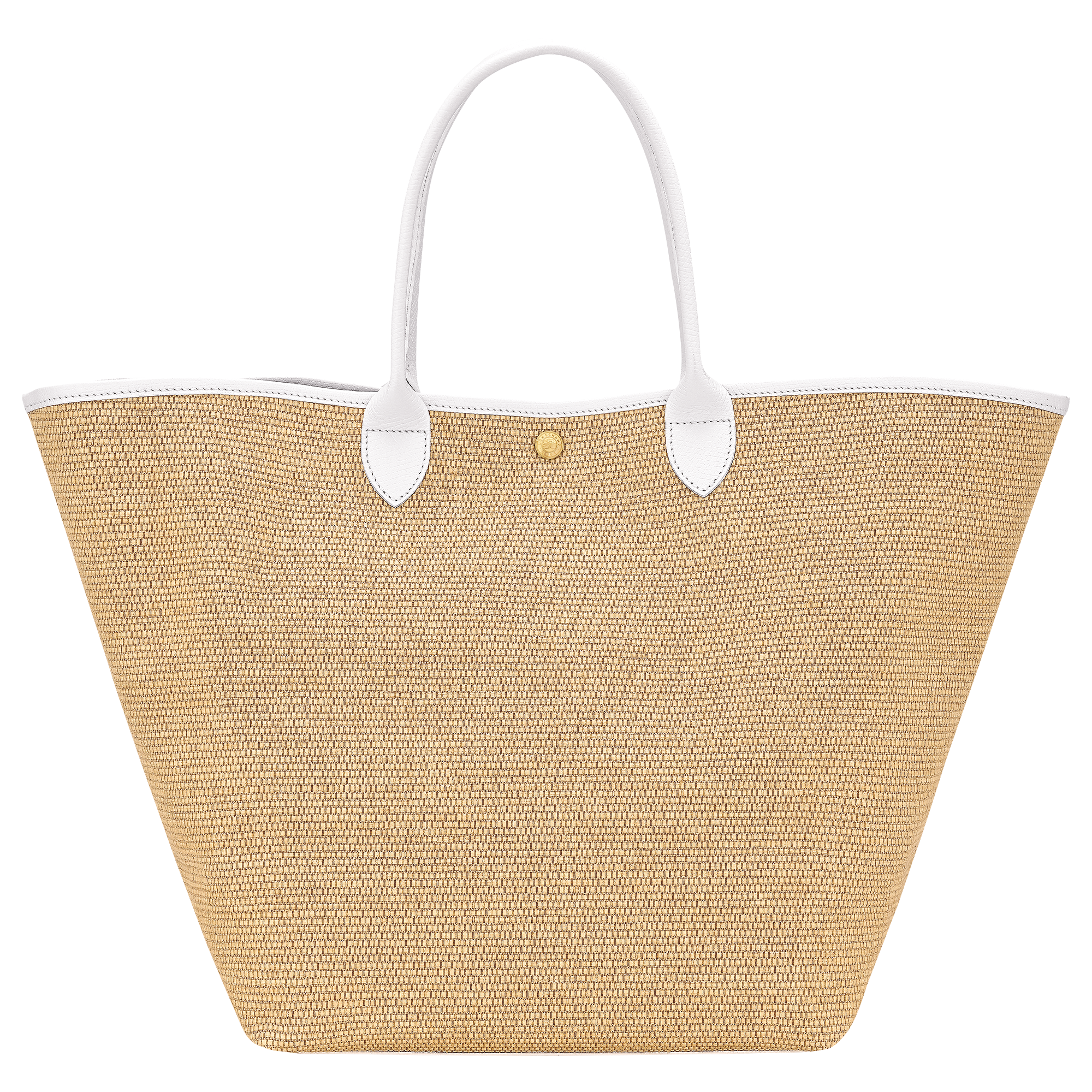Basket bag M, White - View 4 of
6 - zoom in Le Pliage Collection Basket bag M, White
