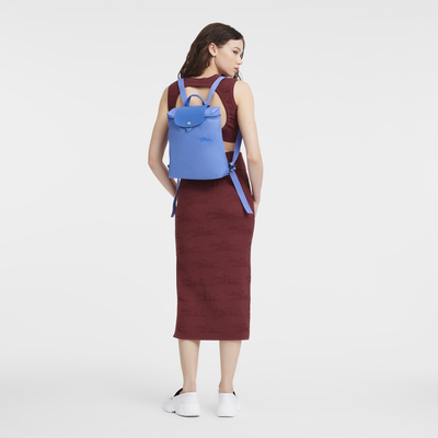 Le Pliage Green Backpack, Cornflower