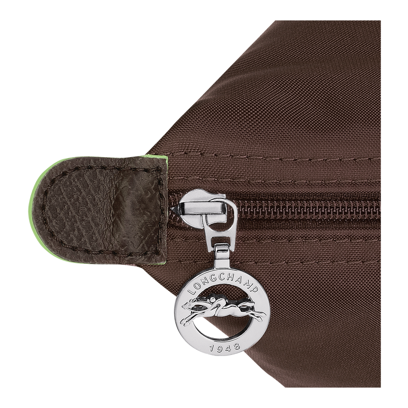 Le Pliage Green M Handbag , Mocha - Recycled canvas  - View 6 of  7