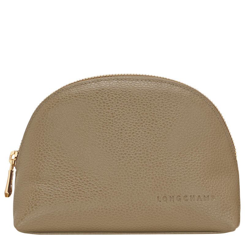 Le Foulonn&eacute; Pouch , Lichen - Leather  - View 1 of  2