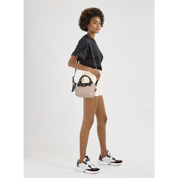 Le Pliage Energy XS Handbag , Ivory - Recycled canvas