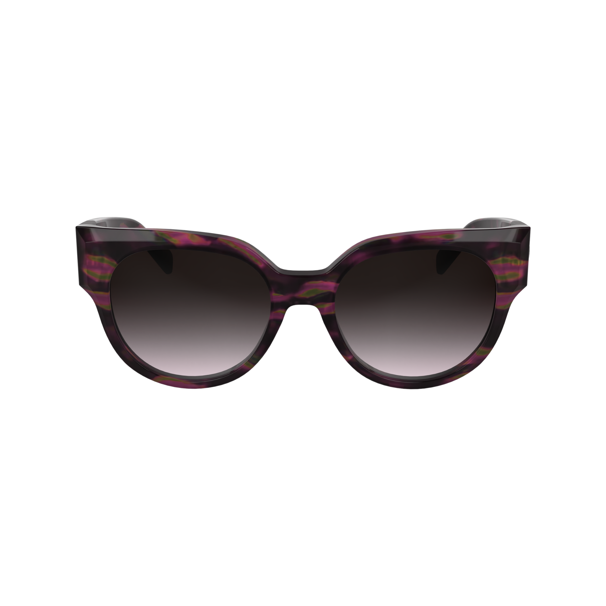 null Sunglasses, Havana Brown/Violet/Pink
