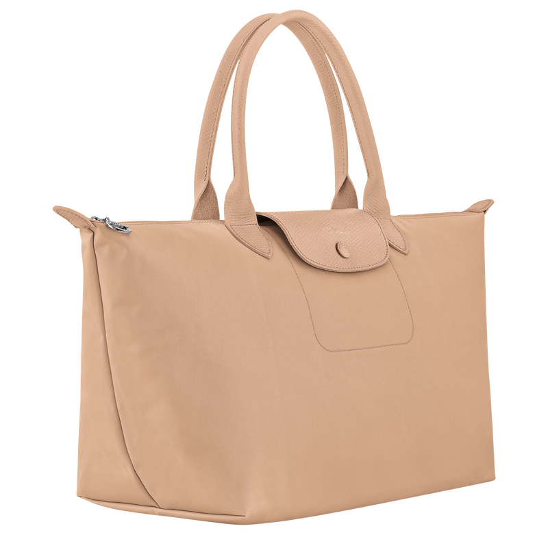 Le Pliage One L Handbag , Beige - Canvas  - View 2 of  6