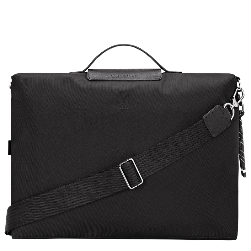 Le Pliage Energy Briefcase , Black - Canvas  - View 4 of  6