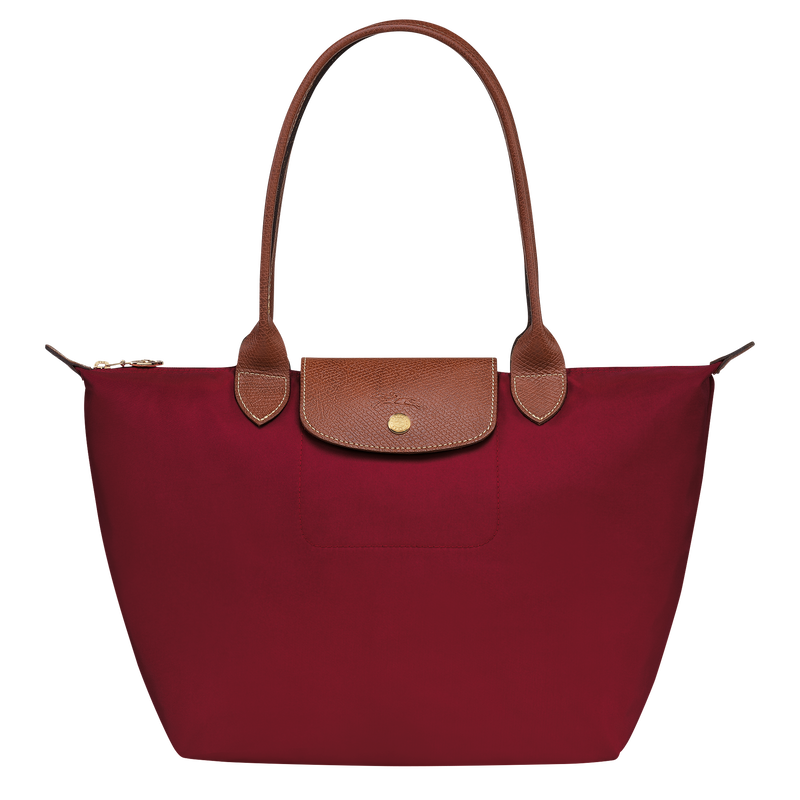 Le Pliage Original M Tote bag , Red - Recycled canvas  - View 1 of  5