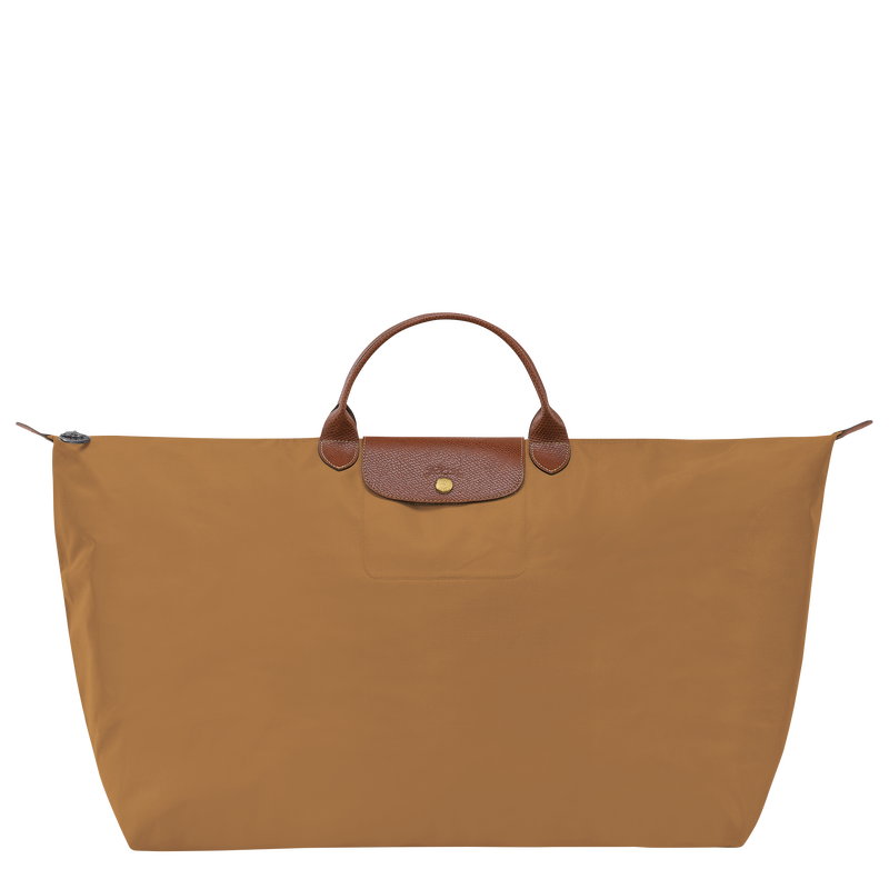 Le Pliage Original XL Travel bag , Fawn - Recycled canvas  - View 1 of  7