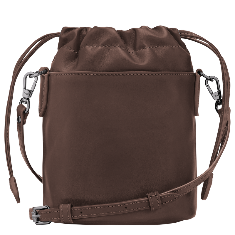 Le Pliage Xtra XS Bucket bag , Mocha - Leather  - View 4 of  7