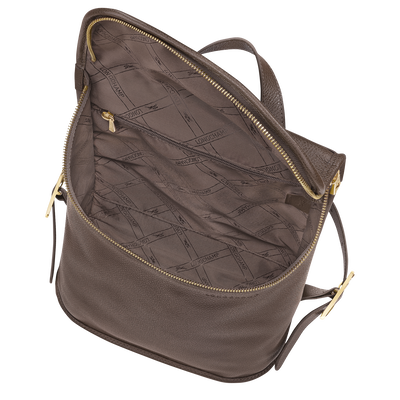 Le Foulonné Backpack M, Taupe