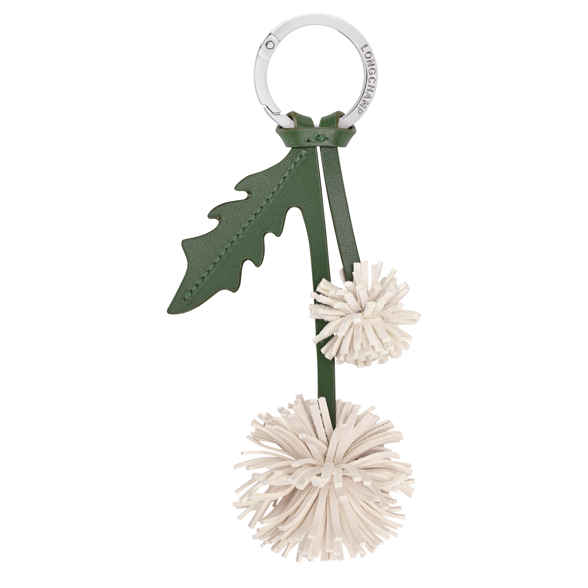 null Key ring, White