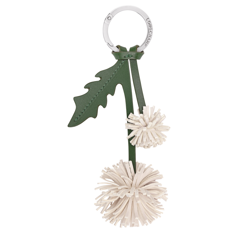 Key ring , White - Leather  - View 1 of  1