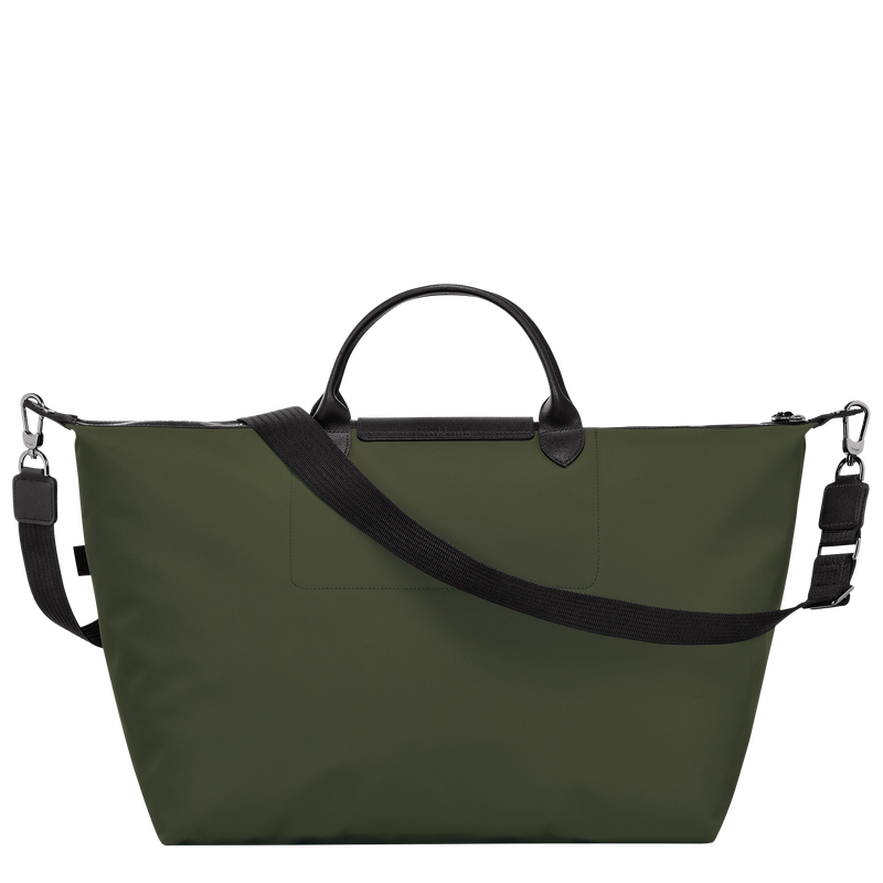 Le Pliage Energy L Travel bag , Khaki - Recycled canvas  - View 4 of  6
