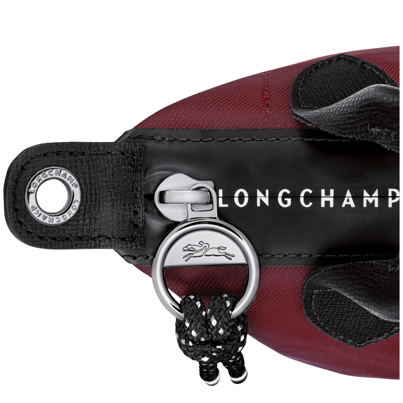 Le Pliage Energy XS Handbag , Burgundy - Recycled canvas  - View 6 of  6