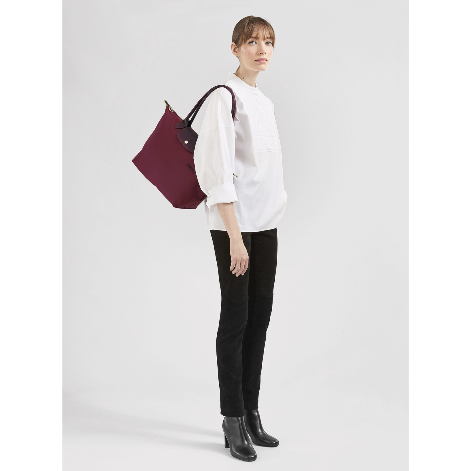 Longchamp sales nylon shopper
