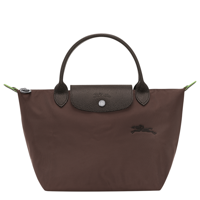 Le Pliage Green S Handbag , Mocha - Recycled canvas  - View 1 of  7