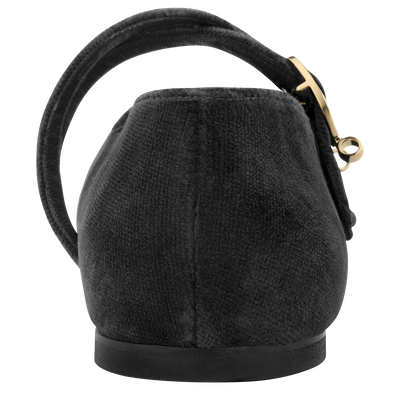 Le Foulonn&eacute; Ballerinas, Black