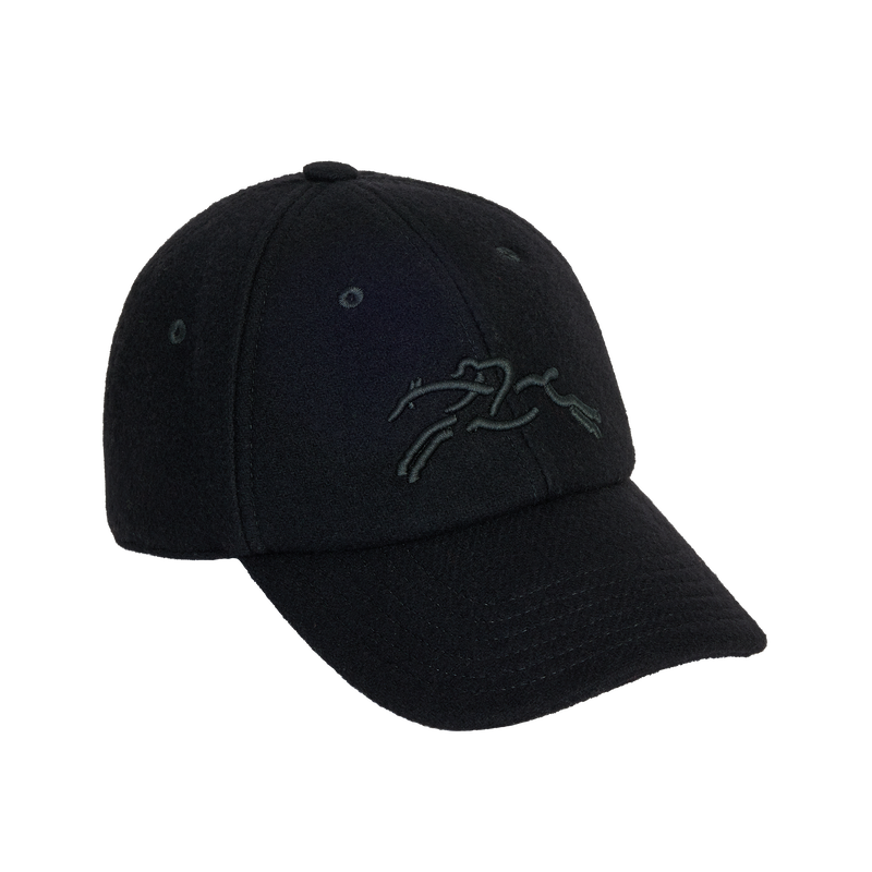 Cap , Black - Knit  - View 1 of  3