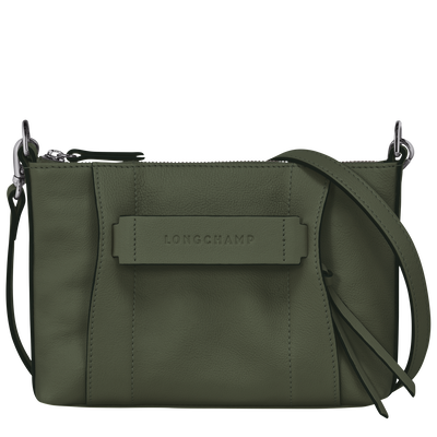 Longchamp 3D S Crossbody bag , Khaki - Leather