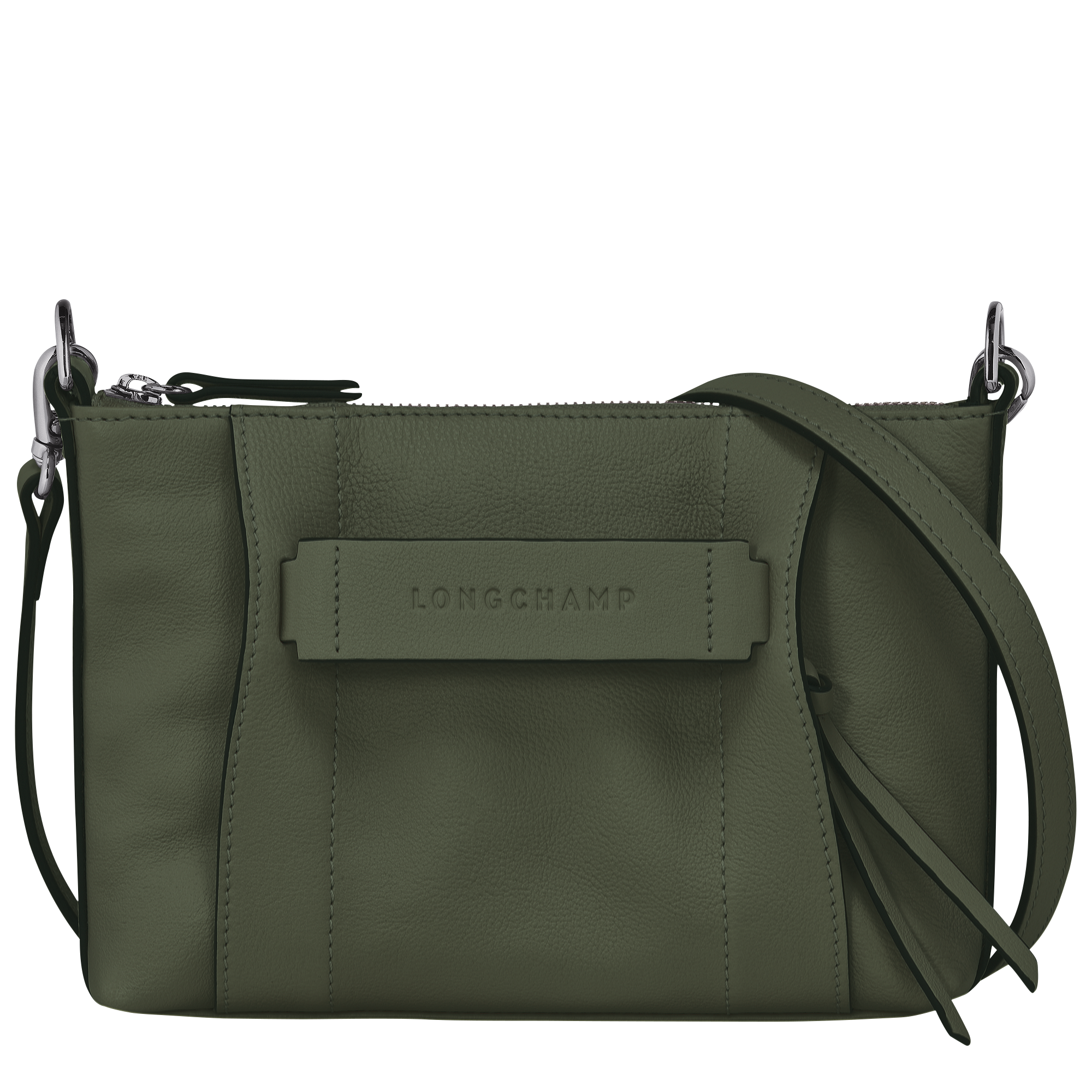 Crossbody bag S, Khaki - View 1 of 
        6 - zoom in Longchamp 3D Crossbody bag S, Khaki