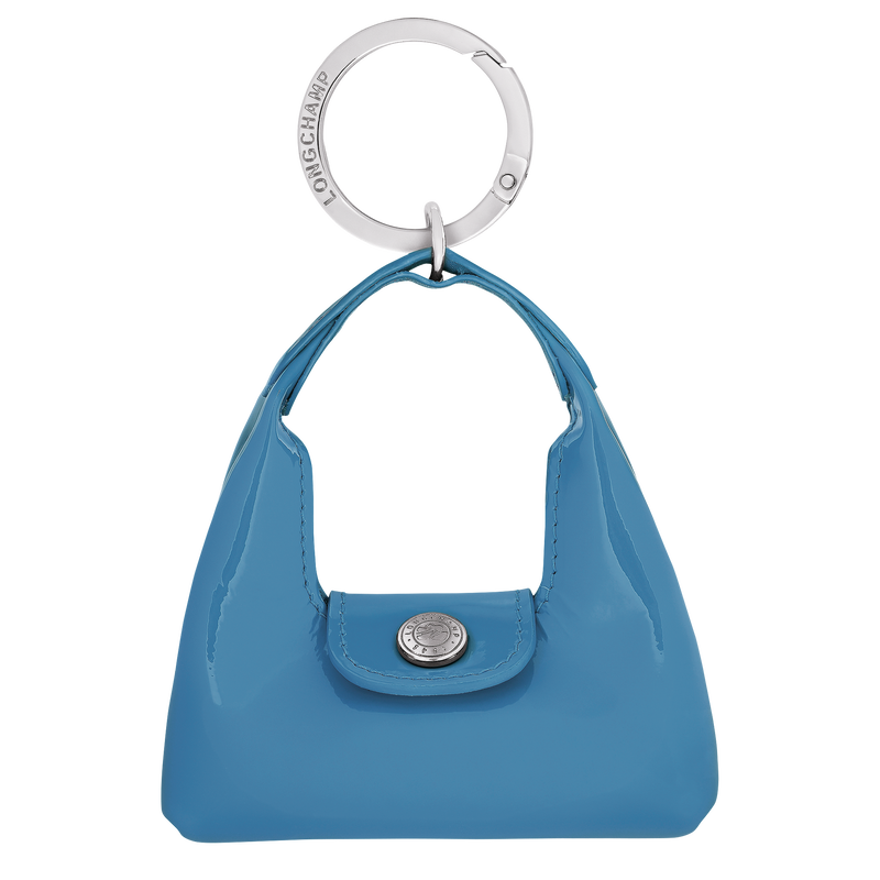 Le Pliage Xtra Key ring , Azure - Leather  - View 1 of  1