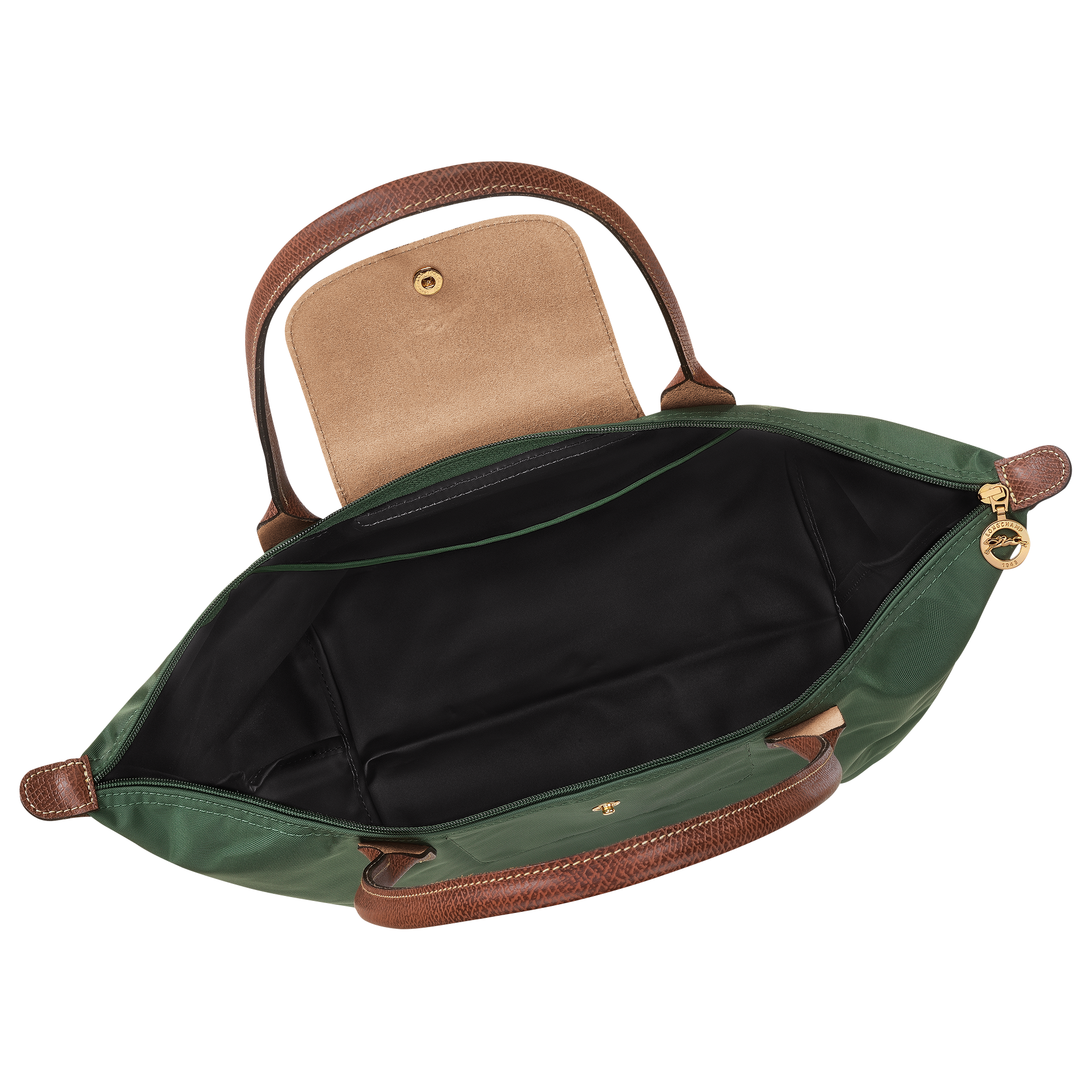 Tote bag L, British Green - View 5 of
7 - zoom in Le Pliage Original Tote bag L, British Green