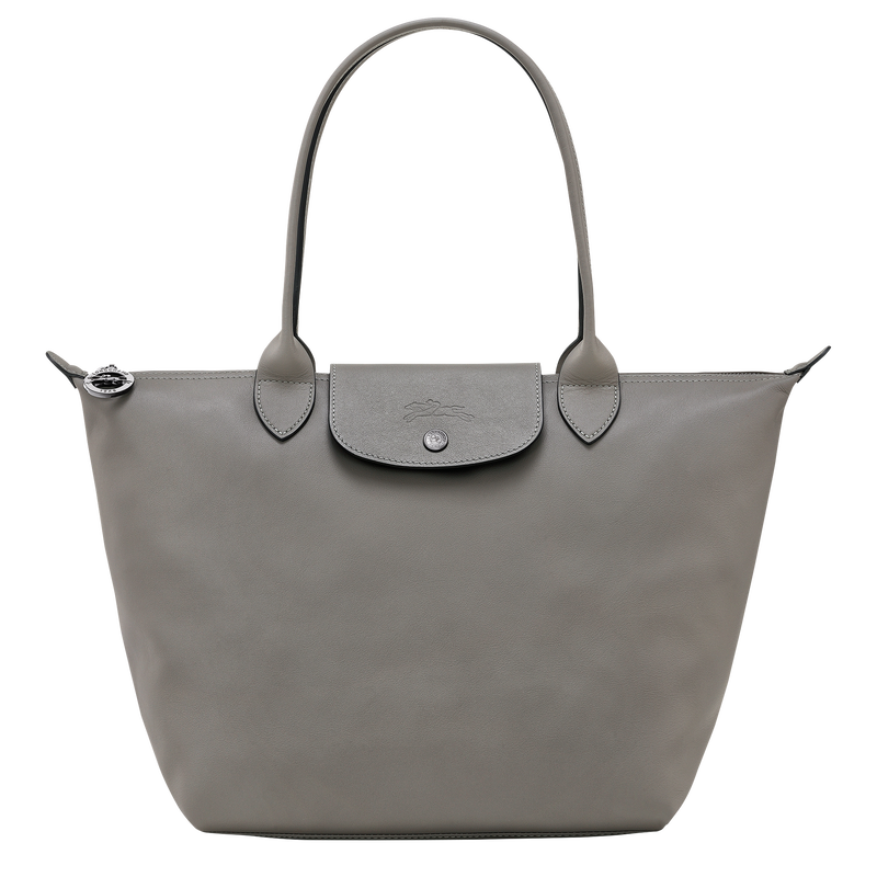 Le Pliage Xtra M Tote bag , Turtledove - Leather  - View 1 of  6