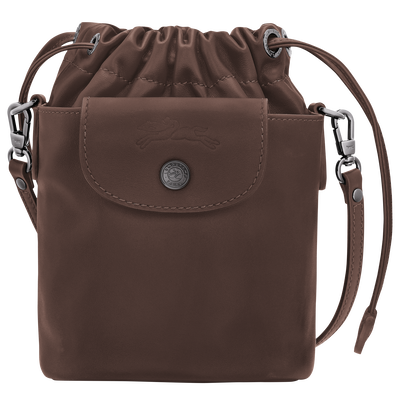 Le Pliage Xtra XS Bucket bag , Mocha - Leather
