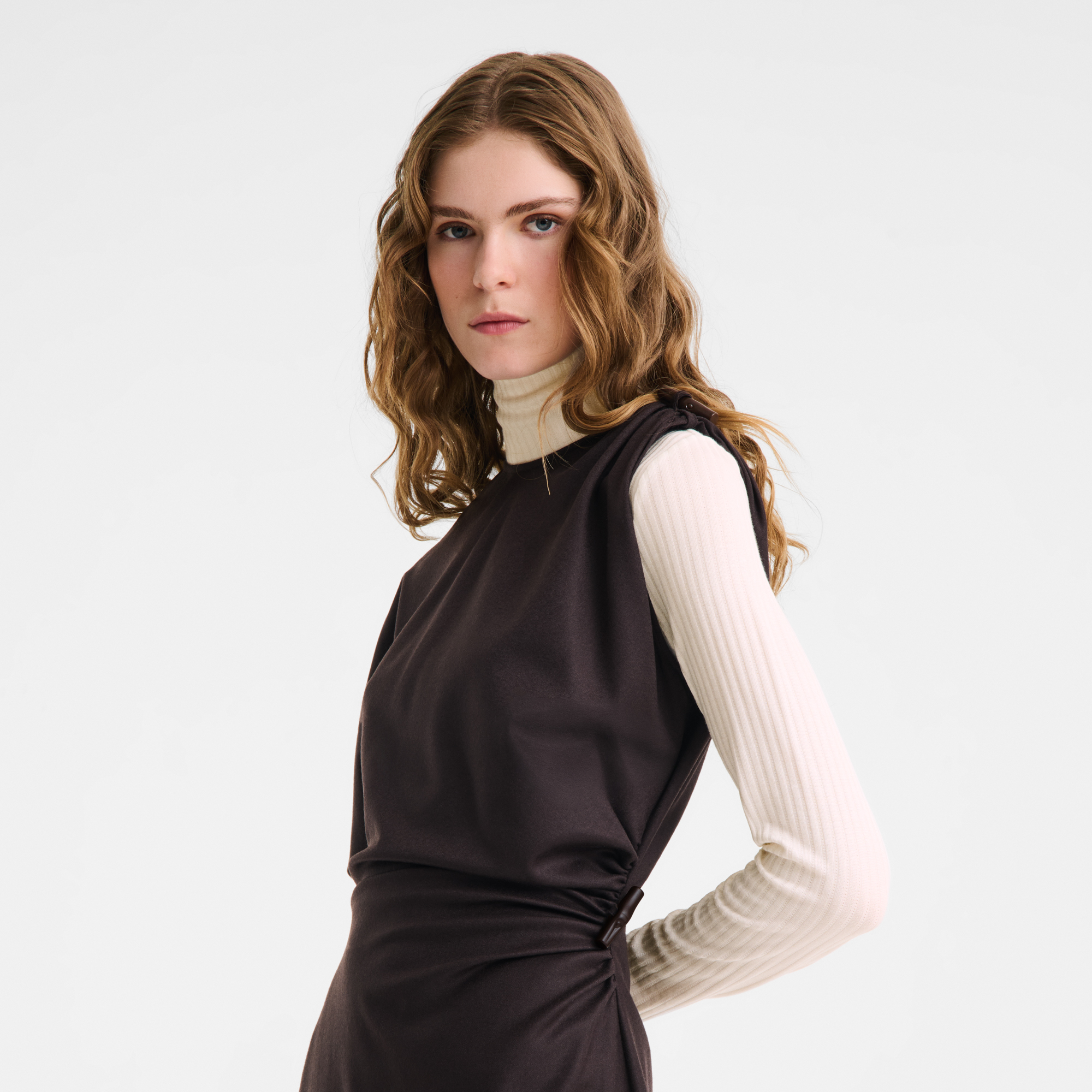 null Dress, Mocha
