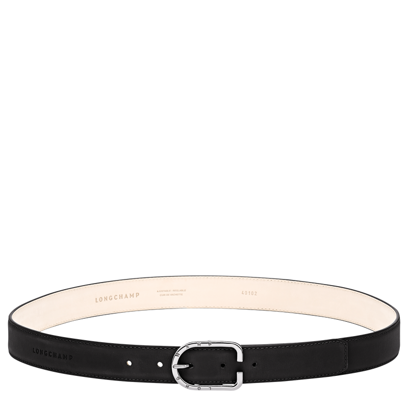 Ladies' belt , Black - Leather  - View 1 of  3