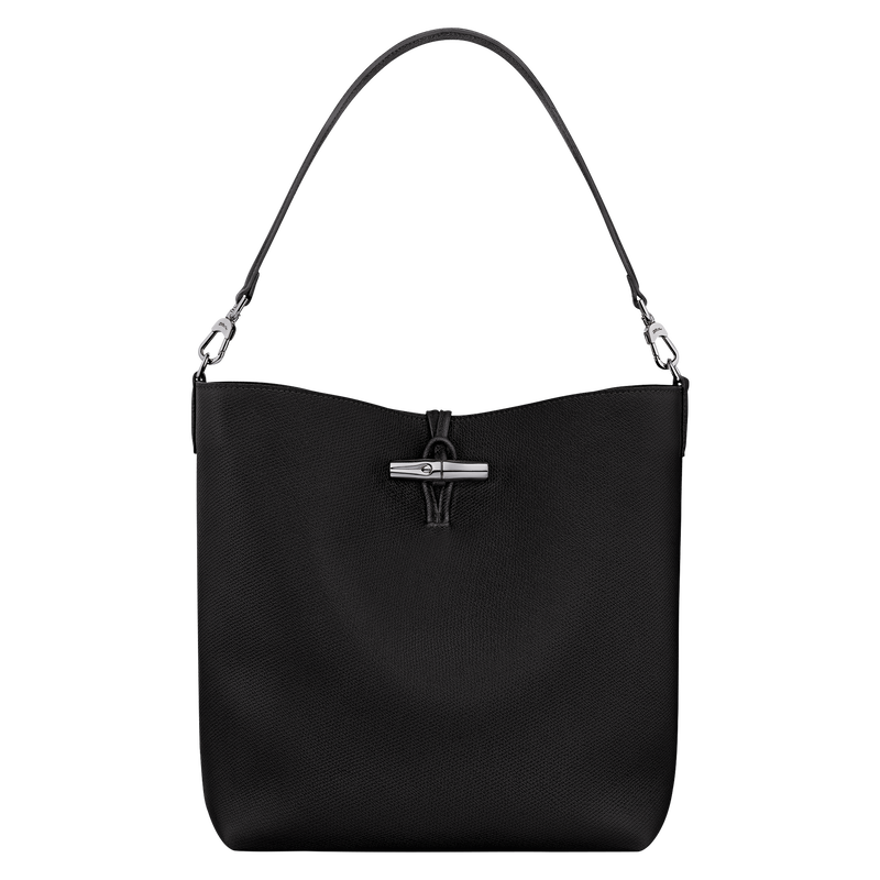 Le Roseau M Hobo bag , Black - Leather  - View 1 of  6