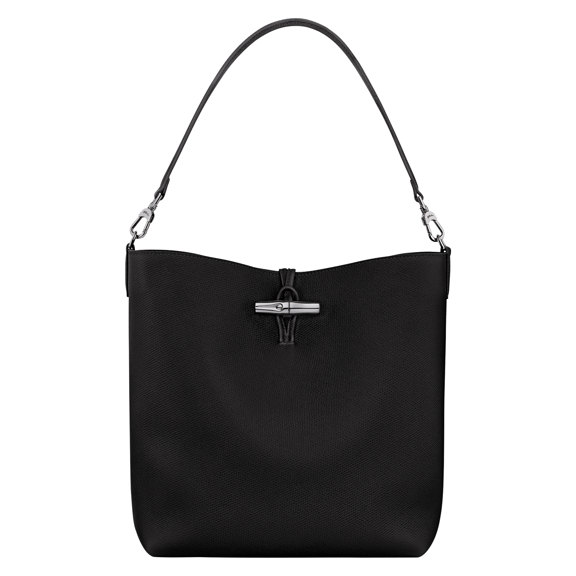 Hobo bag M, Black - View 1 of
6 - zoom in Le Roseau Hobo bag M, Black