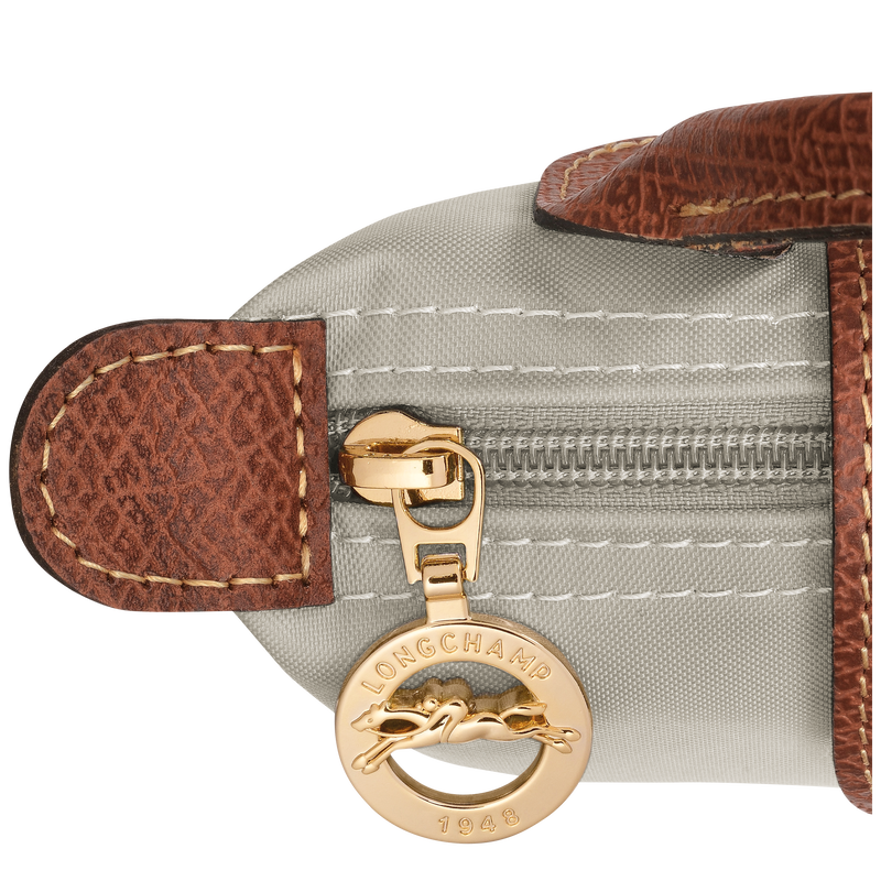 Le Pliage Original Pouch with handle , Pebble - Recycled canvas  - View 6 of  6