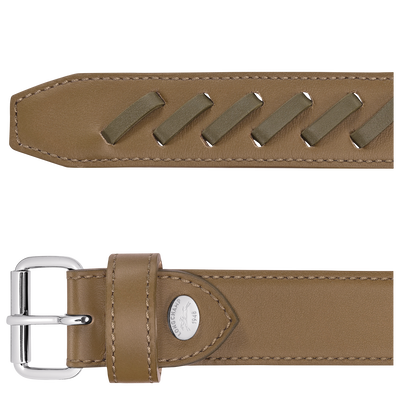 Utility Ladies' belt , Olive - Leather