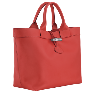 Le Roseau Tote bag L, Red/Navy