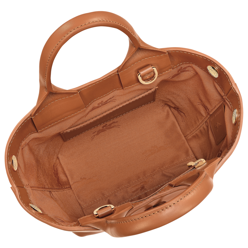 Le Roseau XS Handbag , Cashew - Leather  - View 6 of  7