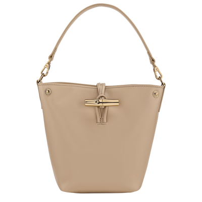 Le Roseau XS Bucket bag , Root - Leather