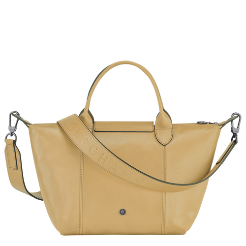 Le Pliage Cuir S Top handle bag Desert Leather Longchamp TH