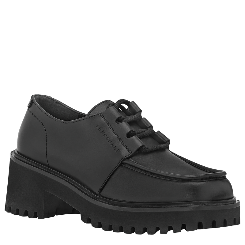 La Voyageuse Derby , Black - Leather  - View 2 of  4