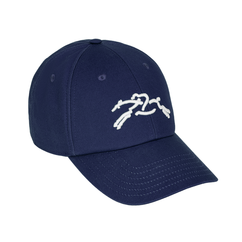 Cap , Navy - Cotton  - View 1 of  4