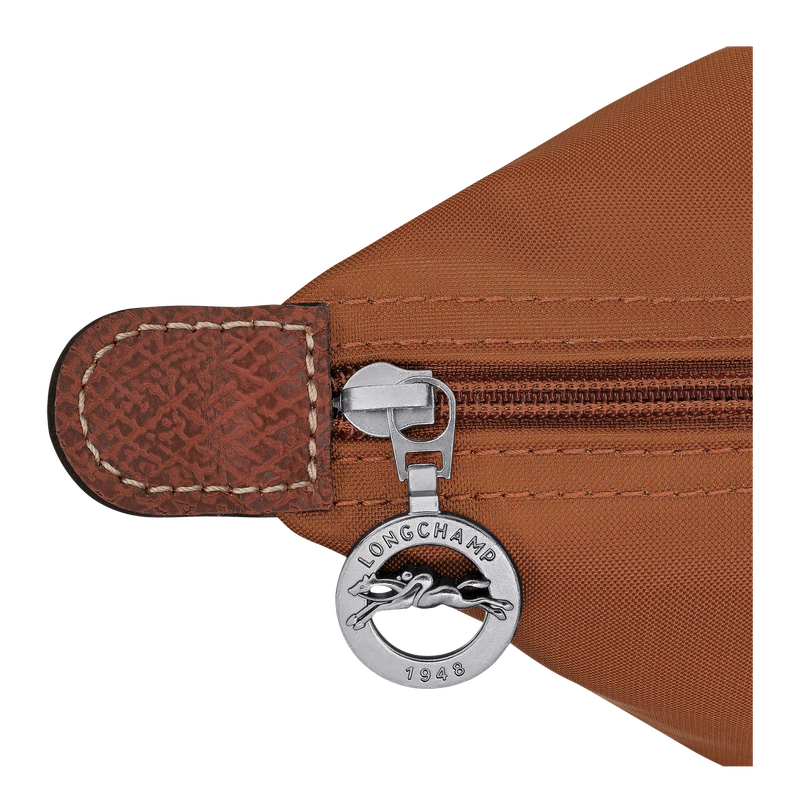 Le Pliage Original L Handbag , Cognac - Canvas  - View 5 of  6