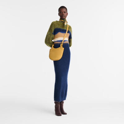 Le Foulonné S Crossbody bag , Nutmeg - Leather