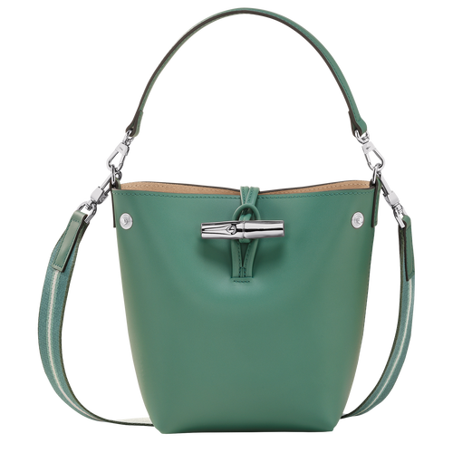 Roseau XS Bucket bag , Sage - Leather - View 1 of  5