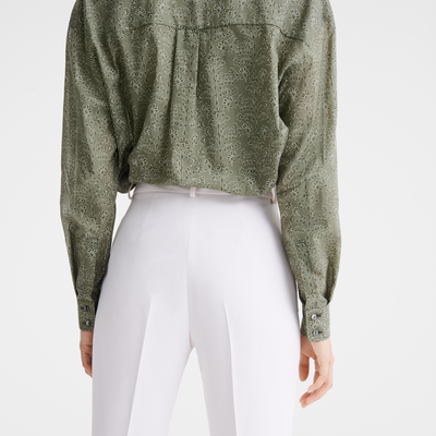 null Trousers, Ecru